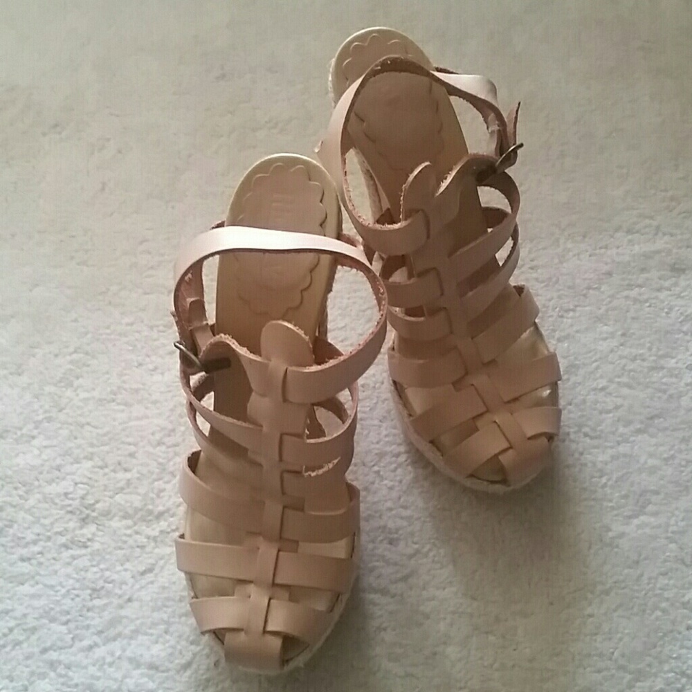 Valentino Red Valentino Blush Platform Sandals